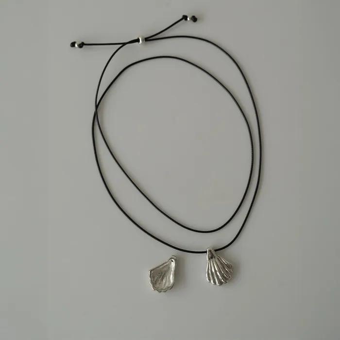 Silver925 Shell Long Necklace