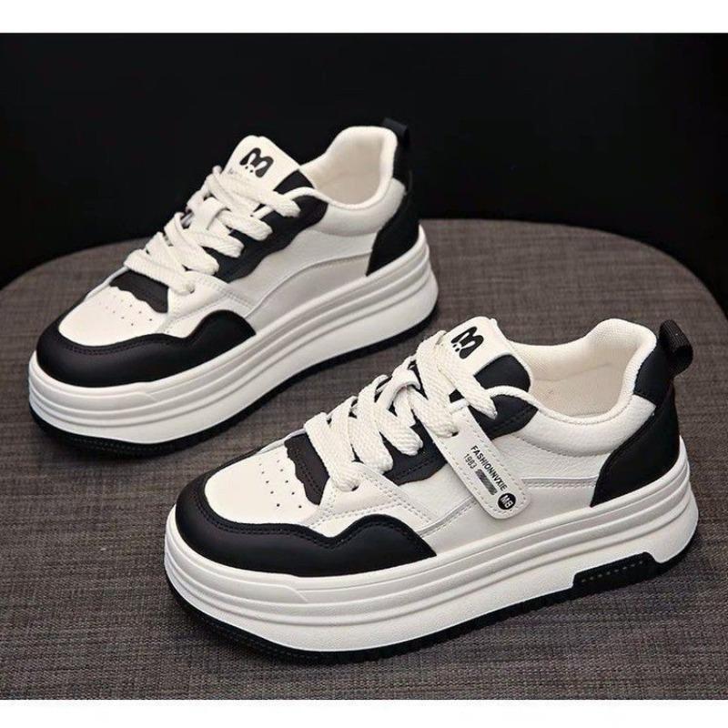Versatile little white shoes women's shoes new autumn muffin sole fashion platform casual sports board shoes