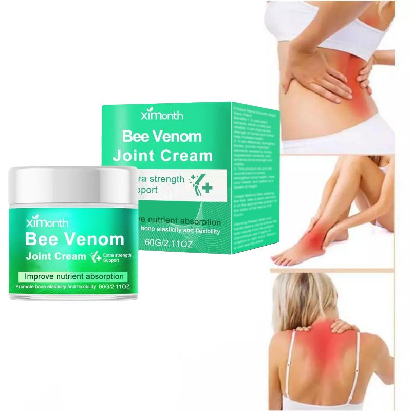 Ximonth Bee Venom Joint Care Cream For Effective Pain Relief In Joints And Muscles