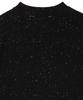 IL CORSO Merino Wool Neff Round Neck Knit Black