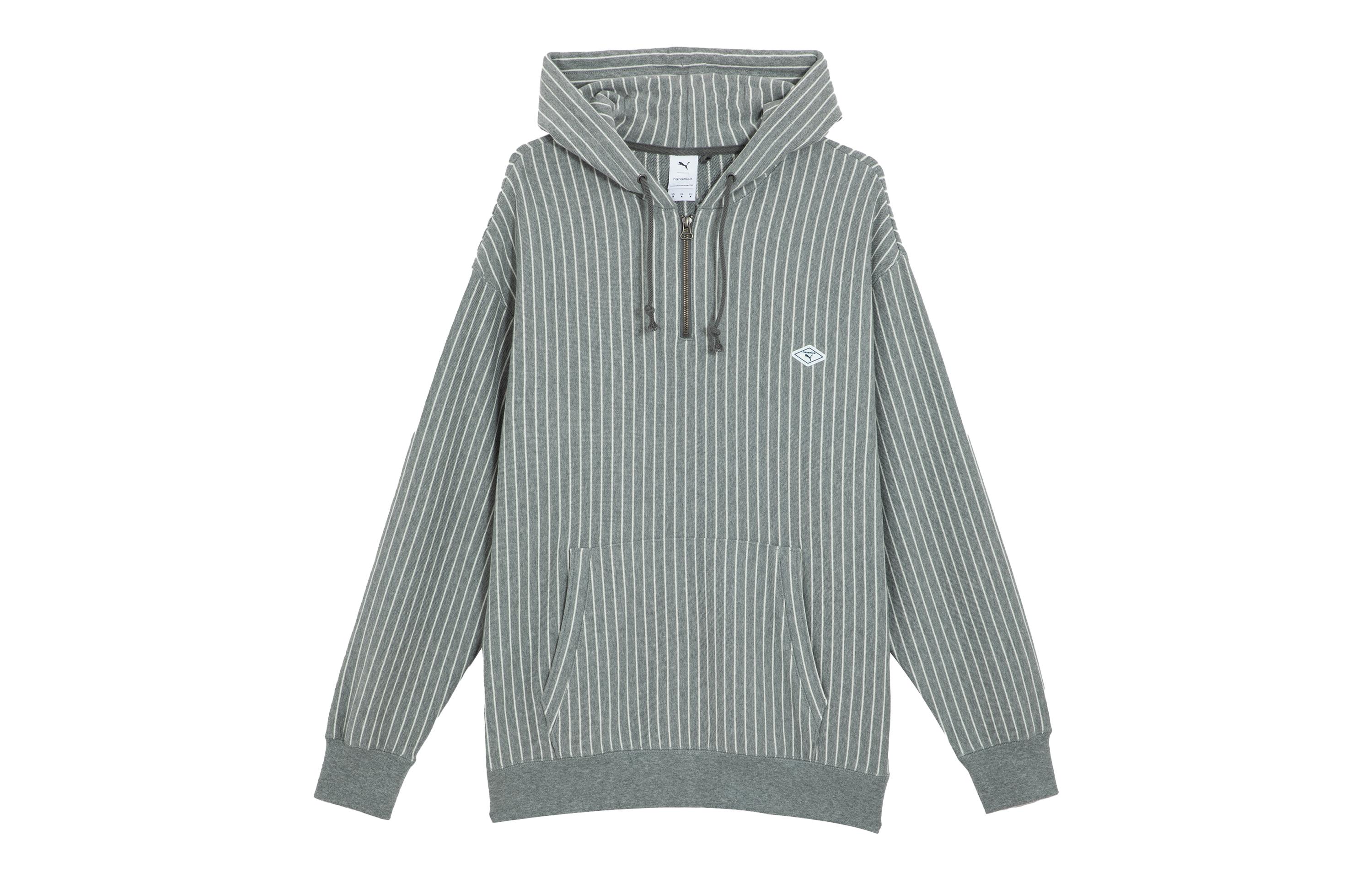 PUMA X Nanamica Striped Hoodie 539853-03 XS