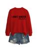Women's Casual European & American Winter Pullover Sweatshirt