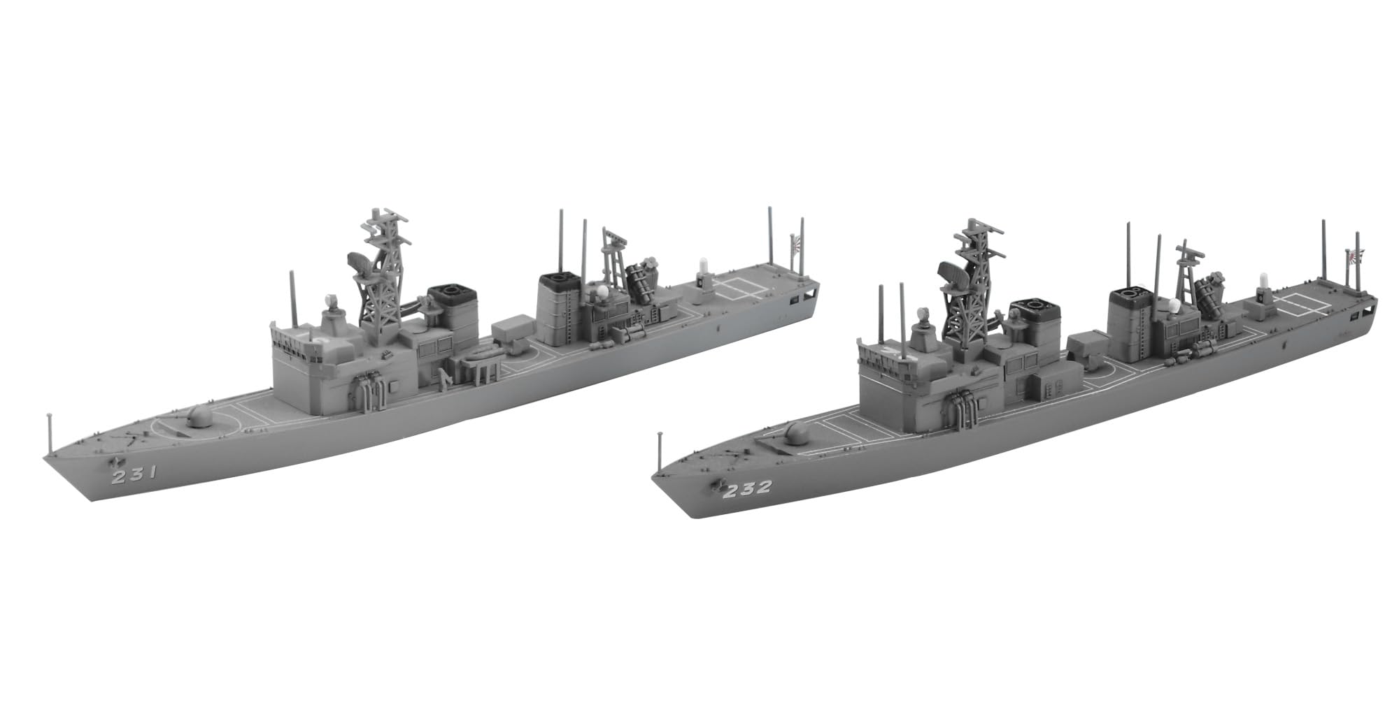 Серия Hasegawa Waterline Японские Силы Морской Самообороны Эсминец Пластиковая Модель 014 1/700 Самооборона Ойодо/Сендай