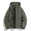 Unisex Single-Layer Windproof & Water-Repellent Jacket: Thin Mountaineering & Workwear, Spring/Fall, Customizable Logo Available