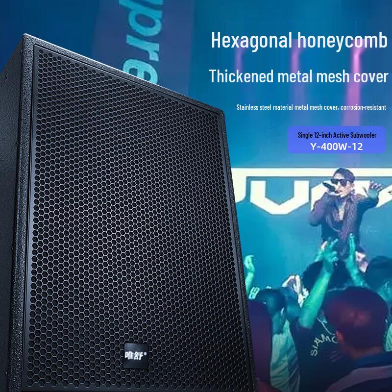 Weishu Y-400W-12 Professional Active 12-inch Subwoofer