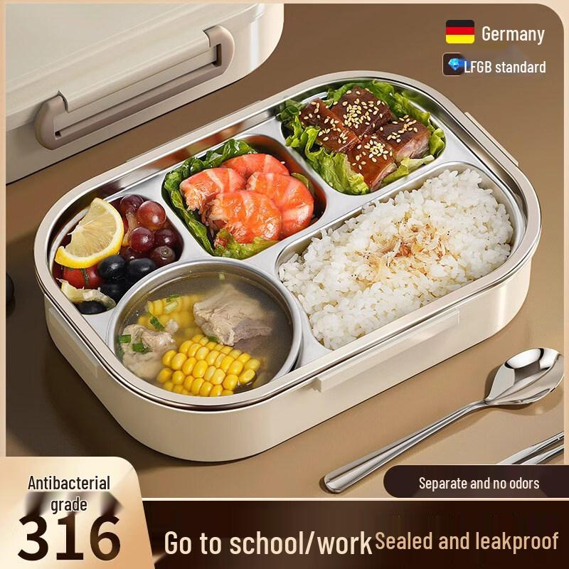ZISIZ 316 Stainless Steel Insulated Lunch Box