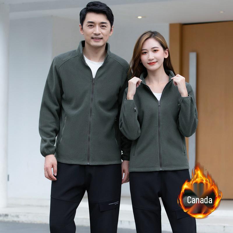 

Унисекс флисовая куртка: Уличная ветрозащитная, теплая повседневная куртка для осени и зимы XL