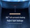 Umbrella-Style Car Windshield Sunshade for Heat and UV Protection