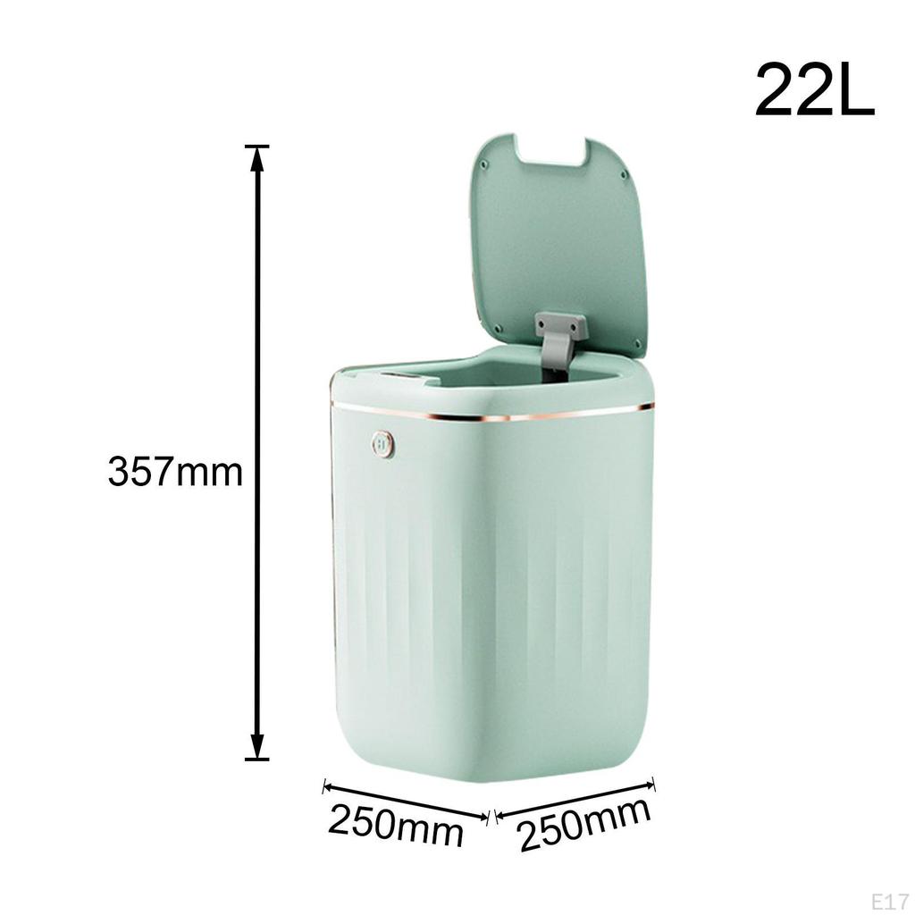 Automatic Garbage Can Touchless Container Bin Quiet with Lids Waterproof Bedroom