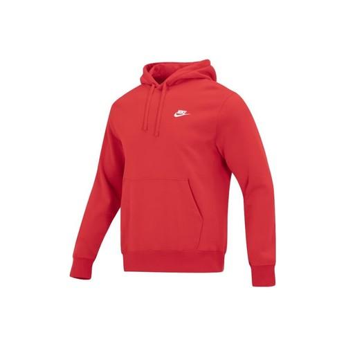 

Nike Мужская толстовка с капюшоном и длинным рукавом, с принтом-логотипом и завязками EU XL красный