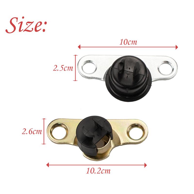 1 Set of Tailgate Hinges with Bush Cover Left and Right Side For Ford F150 F250 F350 F450 Ranger