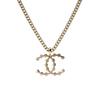 CHANEL Double C Metal Necklaces Unisex ABA439B10548NN157