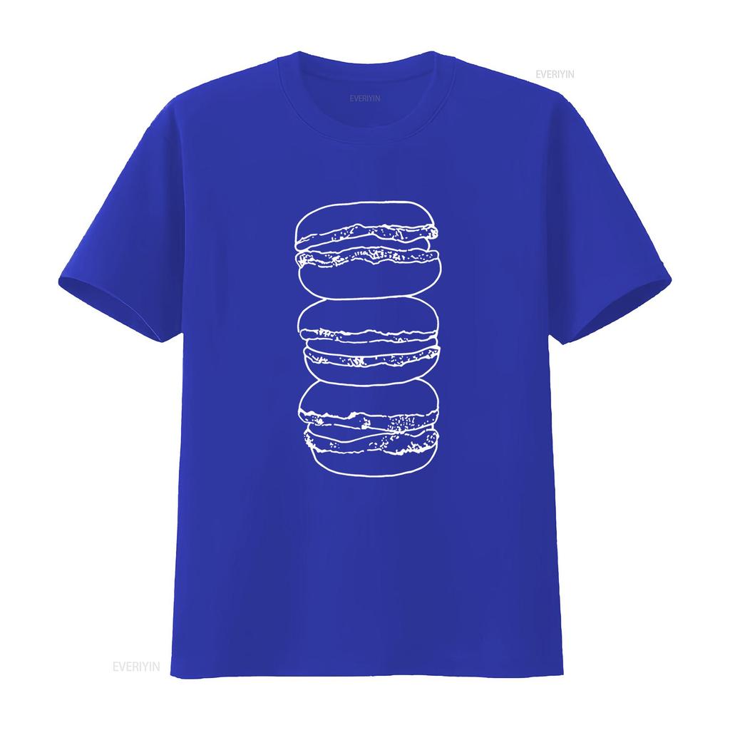 Black Hamburger Print T Shirt for American Fashion Lovers vintage Washed Unisex Soft homme streetwear Stylish Versatile