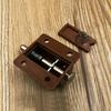 10pcs Door Bolt Exposed Spring Plastic Automatic Button Latch Door Chain Latch For Furniture Hardware