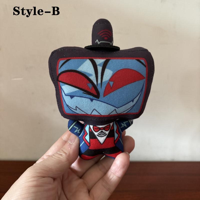 Neueste Super Cool Mit Mantel Bunt 3V Vox Anime Animationsfigur Hazbined Plüschtiere Hotel Plüschtier Puppe Schreibtischdekoration About 10cm