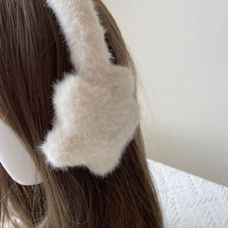 Soft Warm Plush Ear Muffs for Women Student Comfortable Ear Protectors for Winter Warmth Outdoor Sport Winter Accessory