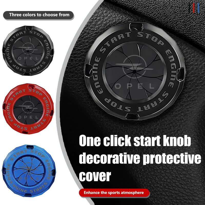 dajfhk1 For Opel Car Engine Start Stop Button Trim Anti-scratch Protective Cover Insignia Corsa Zafira Meriva Mokka Astra H K C D