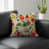 Character The Very Hungry Caterpillar Cushion Cover Natural Linen Pillowcase Set AllinOne Decor for Sofa Bedroom  Chair