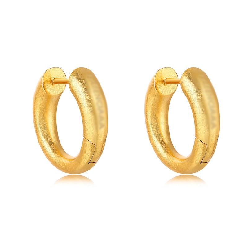 

Уникальные серьги-кольца, женская мода, темперамент, простые, минималистичные, женские аксессуары, элегантные украшения, сотня, высокое чувство серег