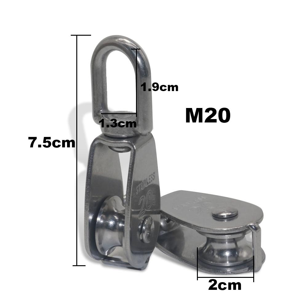 Pasek koła pasowego ze stali nierdzewnej Koło pasowe Koło pasowe windy Akcesoria przyczepowe Koło pasowe trakcyjne RV 400kg 250kg 150kg 75kg 35kg Koło pasowe 304