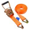 1.5" High-Strength Polyester Tie-Down Strap with Double Hook Ratchet for Cargo Securing