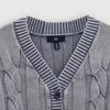 GAP Women's Cotton Cable Knit V-Neck Cardigan