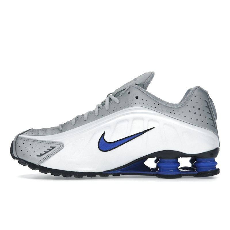 Nike Shox R4 Orlando Unisex Sneakers White Metallic-Silver Royal HQ1988-100