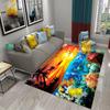 Hawaiian Sea Ocean Tropical Fish Carpet Sea Life Kitchen Carpet Bedroom Hallway Floor Mat Bathroom Absorption Anti-Slip Area Rug