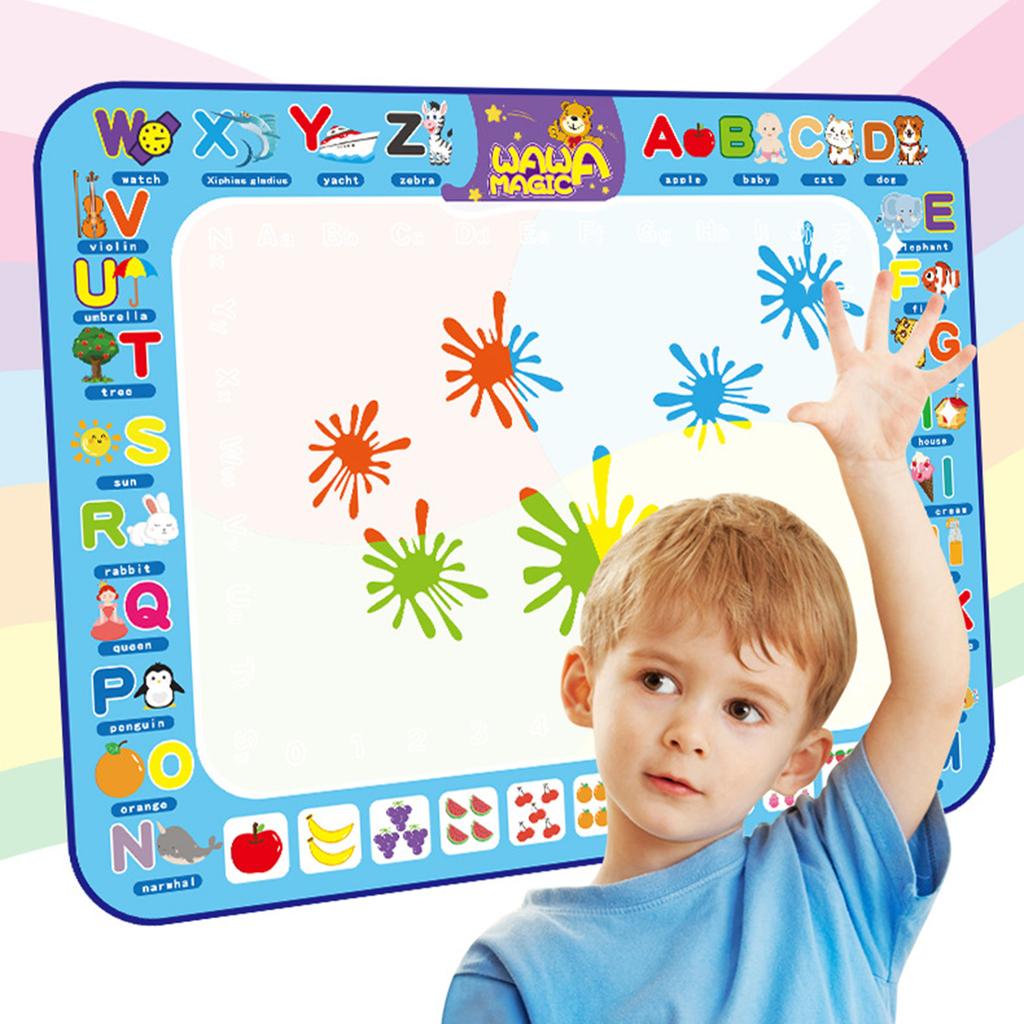 Educational Toddler Gift for Toddlers Water Doodles Mat Large Aquas Coloring Mat