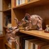 Simple Resin Elephant Decor: Creative Home & Desktop Ornament