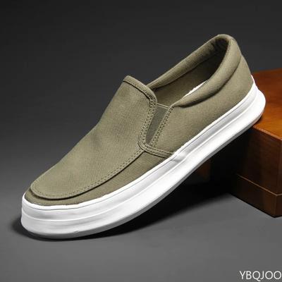 Chaussures Décontractées en Toile pour Hommes Automne 2025 Respirantes Douces à Enfiler Espadrilles Homme Mocassins Baskets Confort Baskets Basses Chaussures
