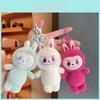 Labubu Rabbit Soft Plush Toy Keyring Adorable Cartoon Rabbit Accessory