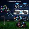 Double Layer Design LED String Lights Waterproof Solar Lights  Garden Decoration