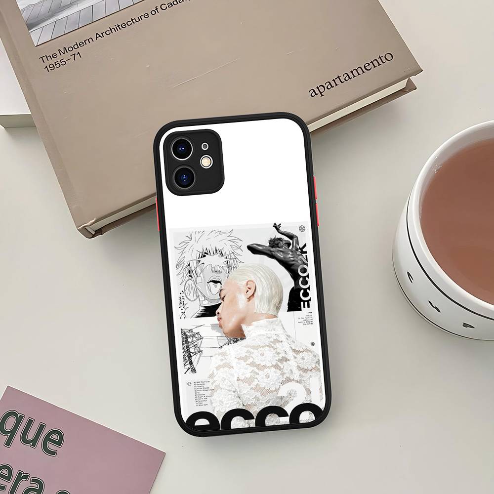 

Drain Gang Ecco2k Rapper Phone Case For IPhone 16 15 14 13 12 11 Pro Max 7 8 6 6s Plus Matte Cover iphone 16 pro