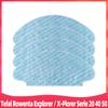 For Rowenta Tefal Explorer X-plorer 20 40 50 Series Isweep X3 Robot Vacuum Cleaner Spare Parts Side Brush Hepa Filter Mop Rag
