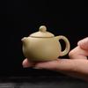 Mini Pocket Pottery Teapot Enameled Hand Teapot Handstand Fingertip Kettle Darkred Enameled Pottery Teaset Accessories Tea Pet