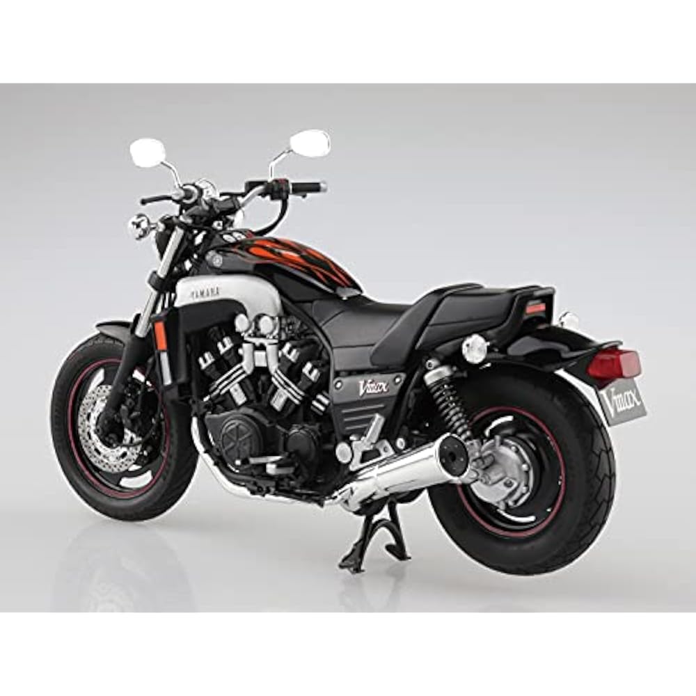 Aoshima Bunka Kyozai (AOSHIMA) 1/12 The Bike Series No. 7 Yamaha 4C4 Vmax 2007 Plastic Model