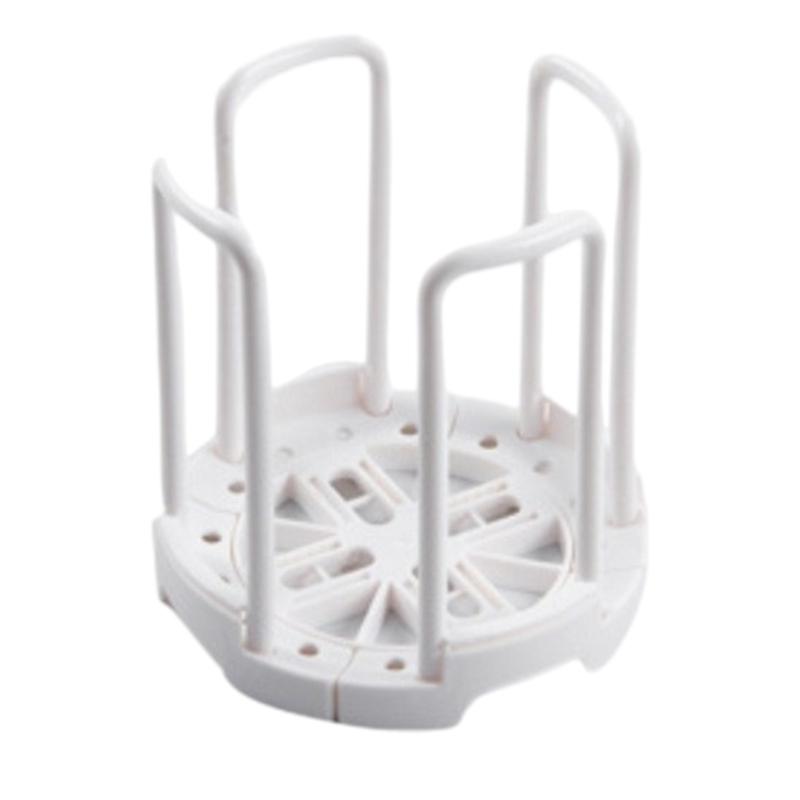 Adjustable Dish Rack with Efficient Water Drainage Systems Portable Accessory for Home Cupboard and Kitchen Cabinets