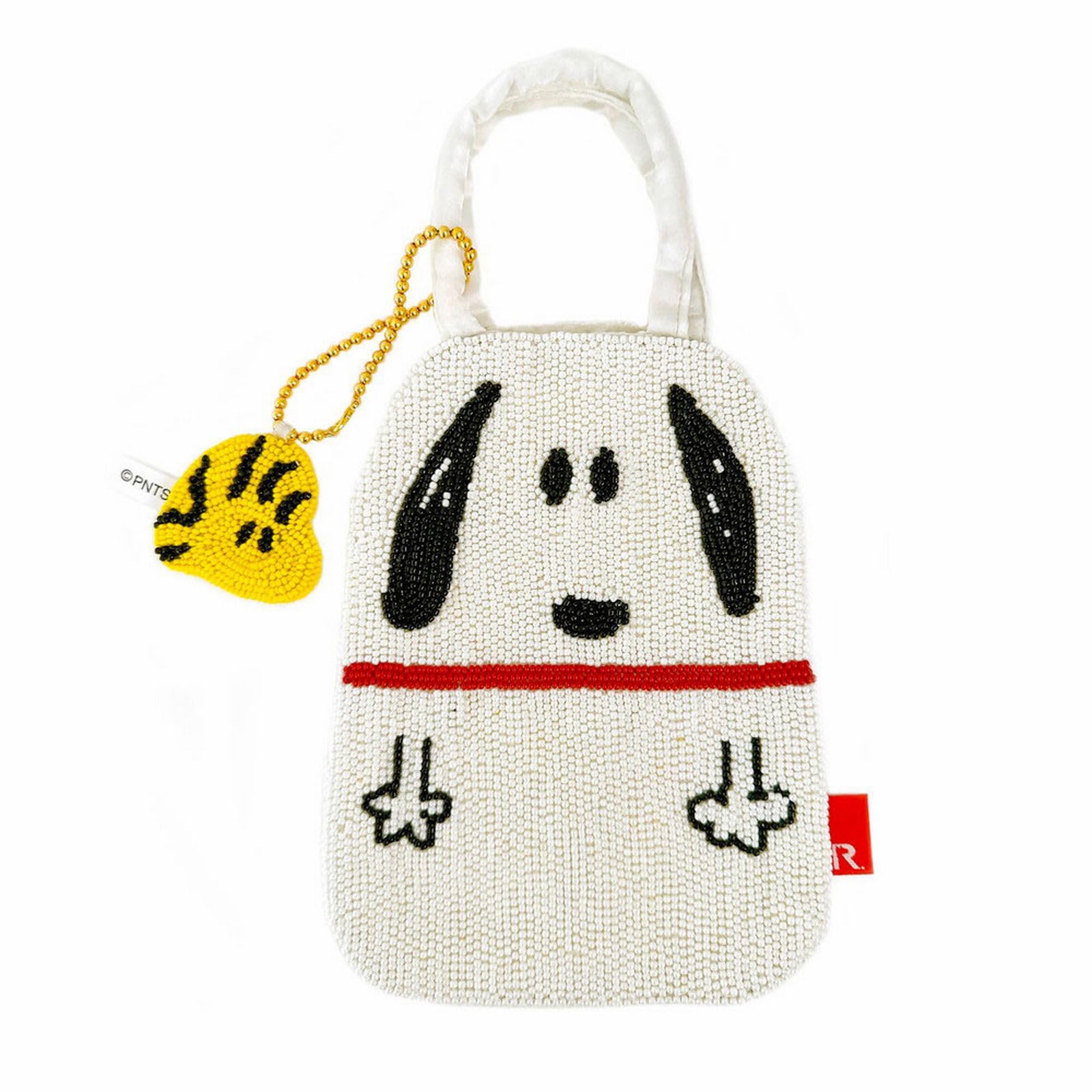 Мини-сумка ROOTOTE Snoopy 8448 Женская сумка, IP. малыш. бисер. Арахис-0В