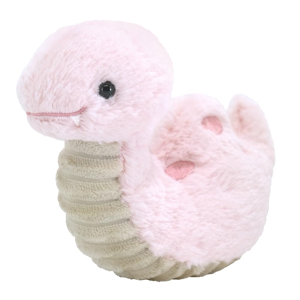 

Sunlemon Змея PK S 18 x 13 см Мягкая игрушка Милый Зодиак Год Змеи Новый год Пушистый 7.5 P-1123 розовый