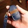 Leather Car Key Cover Keychain Holder Case Protector for Leapmotor T03 S01 C11 C01 Keyless Go Remote Accessories