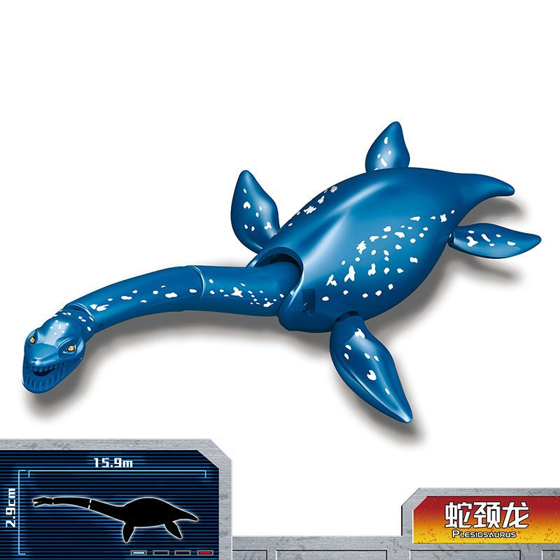 8 STYLE 13CM MINI Jurassic Dinosaur World Zoo Tyrannosaurus Building Blocks Children's Toy Gift