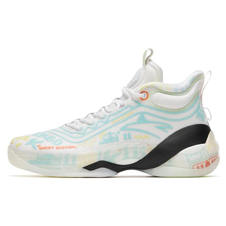 

Anta KT7 Pro KT 7 Lucky 11 Lucky 11 Fabric Slip Resistant Abrasion Resistant High top Basketball Shoes Men s 112241116-3 45