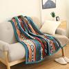 Luxury Bed Blanket Boho Throw Blanket Winter Thick Coral Fleece Sofa Blanket Bed Plaid Bedspread On The Bed Home Decor