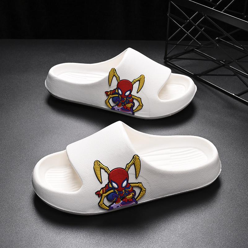 Jungen Bequeme Spider-Man Themen Indoor Rutschfeste Weiche Sohle Slipper Sandalen für Sommer