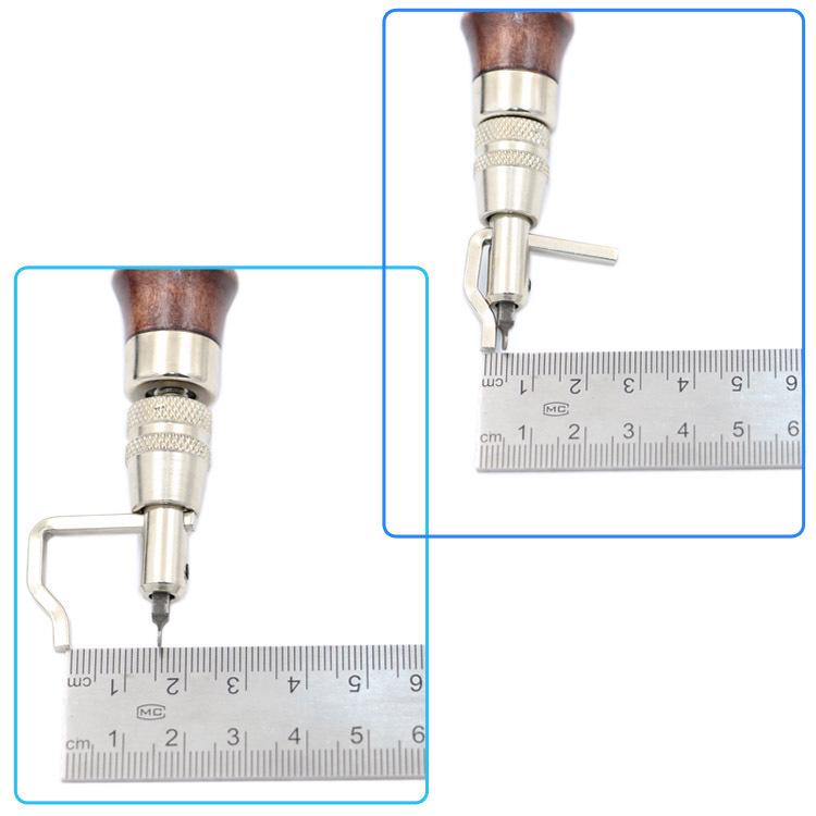 7-in-1 DIY Leather Surface Processor: Trimmer, Edger, Crimper, Groover