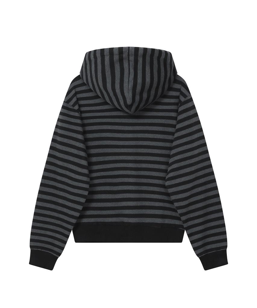 Bauf Star Symbol Zip-Up Hoodie [Stripe]