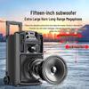 Malata High-Power Outdoor Portable Trolley Speaker (CN Version)