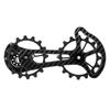 Set di ruote per puleggia jockey con cuscinetto in ceramica per bici da bicicletta 16T Guida per deragliatore posteriore CNC in fibra di carbonio
