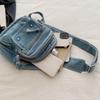 Denim Bag Women Chest Bag Crossbody Bag